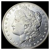 1894-S Silver Morgan Dollar CLOSELY UNCIRCULATED