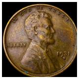 1931-S Lincoln Wheat Cent NEARLY UNCIRCULATED