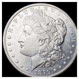 1879-S Silver Morgan Dollar CHOICE AU