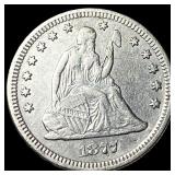 1877 Seated Liberty Quarter CLOSELY UNCIRCULATED