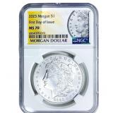 2023 Morgan Silver Dollar NGC MS70
