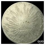 1836 Mexico Silver 8 Reales