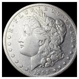 1892-S Silver Morgan Dollar LIGHTLY CIRCULATED