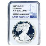 2022-W Silver Eagle NGC PF70 Ultra Cameo