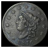 1816 Large Cent NEARLY UNCIRCULATED