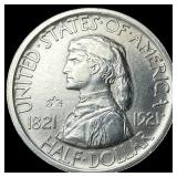 1921 Missouri Centennial Half Dollar CLOSELY UNCIR