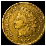 1908-S Indian Head Cent ABOUT UNCIRCULATED