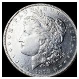 1878-S Silver Morgan Dollar CLOSELY UNCIRCULATED