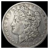 1891-O Silver Morgan Dollar ABOUT UNCIRCULATED