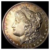1803-S Micro S Morgan Silver Dollar