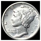1926-D Silver Mercury Dime UNCIRCULATED