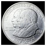 1923-S Silver Monroe Doctrine Centennial Half Doll