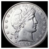 1907-O Silver Barber Half Dollar CLOSELY UNCIRCULA