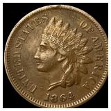 1864 Bronze Indian Head Cent CLOSELY UNCIRCULATED