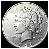 1926 Peace Silver Dollar CLOSELY UNCIRCULATED