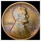1909-S Lincoln Wheat Cent LIGHTLY CIRCULATED