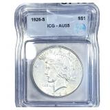 1926-S Silver Peace Dollar ICG AU55