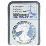 2022-W Silver Eagle NGC PF70 Ultra Cameo