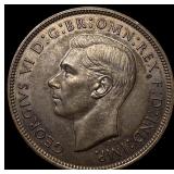 1944 Great Britain George VI Copper Penny HIGH GRA