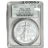 2017 Silver Eagle PCGS MS70