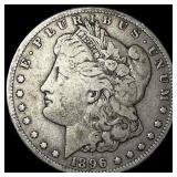 1896-S Silver Morgan Dollar LIGHTLY CIRCULATED