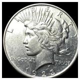 1923 Silver Peace Dollar UNCIRCULATED