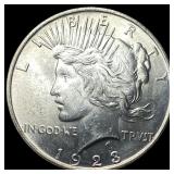 1923 Peace Silver Dollar CHOICE BU