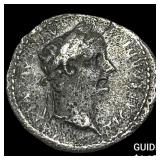 Roman Empire Tiberius 14-37 AD Silver Denarius "