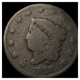 1828 Coronet Head Large Cent NICELY CIRCULATED