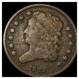 1832 Classic Head Half Cent LIGHTLY CIRCULATED