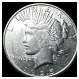 1923 Silver Peace Dollar CHOICE AU