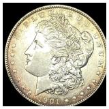 1901 Silver Morgan Dollar CLOSELY  UNCIRCULATED