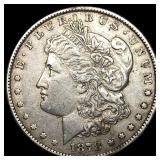 1878 Silver Morgan Dollar NEARLY UNCIRCULATED