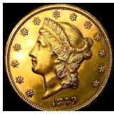 1879-CC $20 Gold Double Eagle