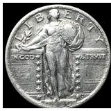 1920 Standing Liberty Quarter NEARLY UNCIRCULATED