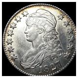 1827 Capped Bust Half Dollar CHOICE AU