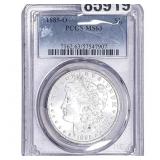 1885-O Morgan Silver Dollar PCGS MS63