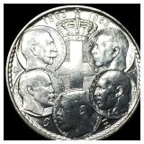 1963 Greece Silver 30 Drachma CHOICE AU