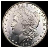 1892-CC Morgan Silver Dollar