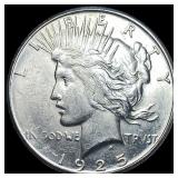 1925-S Silver Peace Dollar UNCIRCULATED