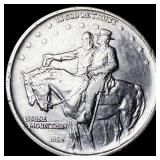 1925 Silver Half Dollar Stone Mountain GEM BU