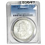 1902-O Morgan Silver Dollar PCGS MS63