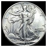 1943-D Silver Half Dollar UNCIRCULATED