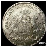 1903 Germany Silver 5 Marks UNCIRCULATED