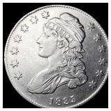 1835 Capped Bust Half Dollar CHOICE AU