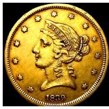 1839 $5 Gold Half Eagle