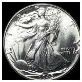 1943 Walking Liberty Half Dollar CHOICE BU