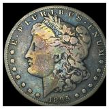 1895-S Silver Morgan Dollar LIGHTLY CIRCULATED