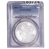 1883-CC Morgan Silver Dollar PCGS MS63