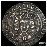 Medieval England Edward IV 1464-70 AD Silver Groa